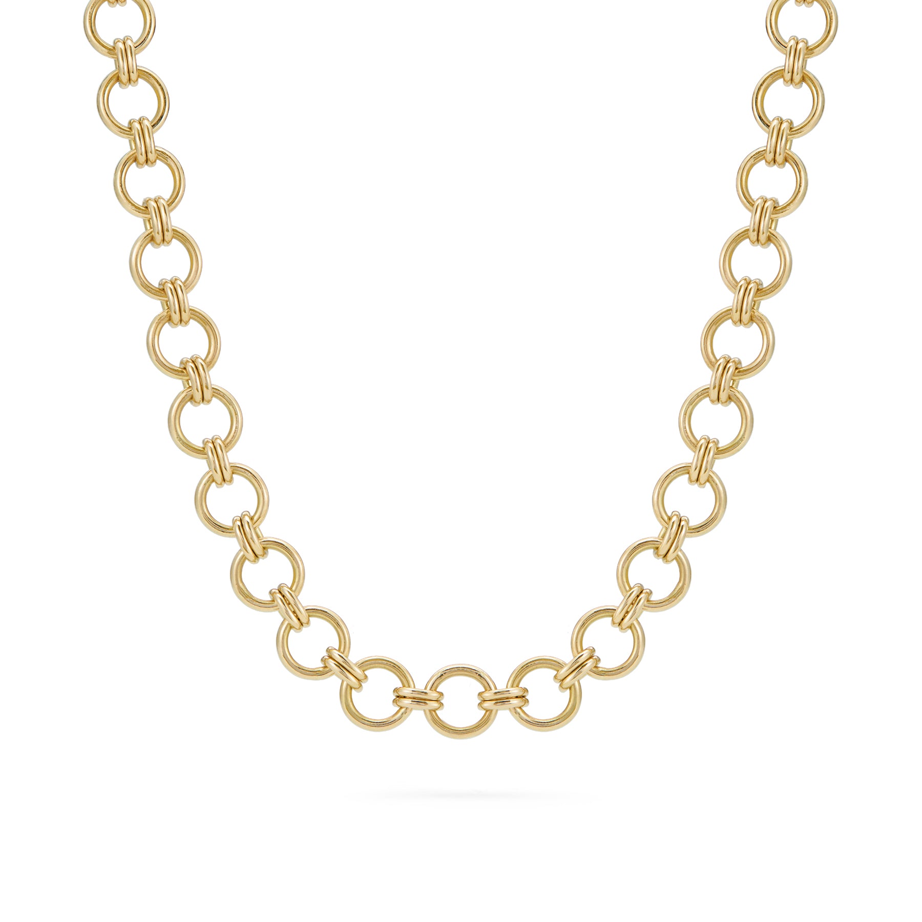 Coralie van Caloen Luxury Fine Jewellery Brussels - Link Chain, 18K yellow gold
