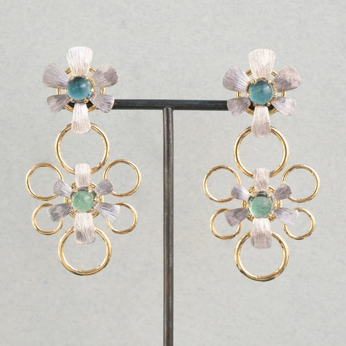Coralie van Caloen Luxury Fine Jewellery Brussels - Chandelier Earrings, Tourmalines