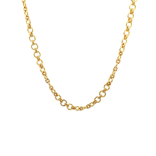 Coralie van Caloen Luxury Fine Jewellery Brussels - Link Chain, 18K yellow gold