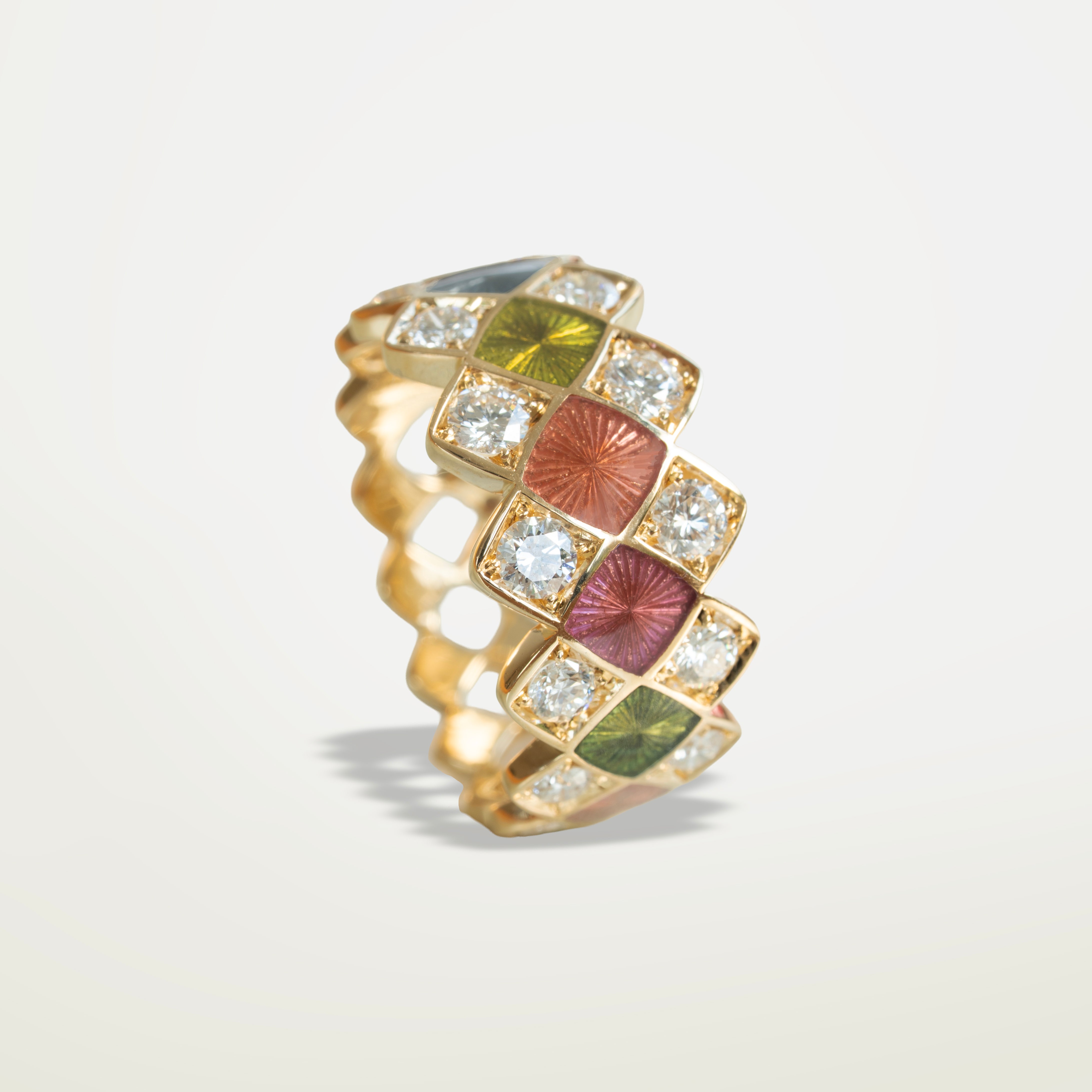 Mosaïc Ring Multicolor