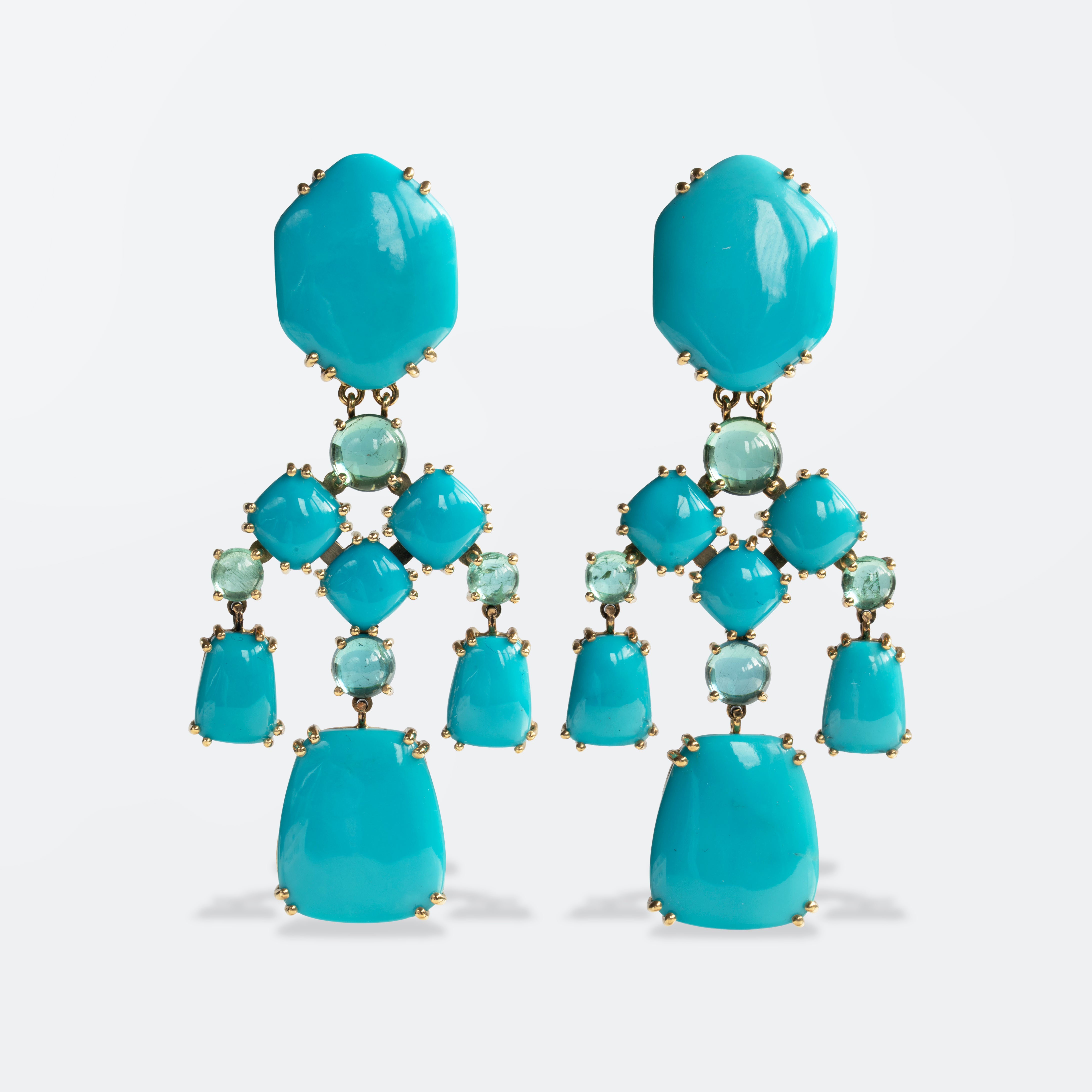 Turquoise and Tourmalines