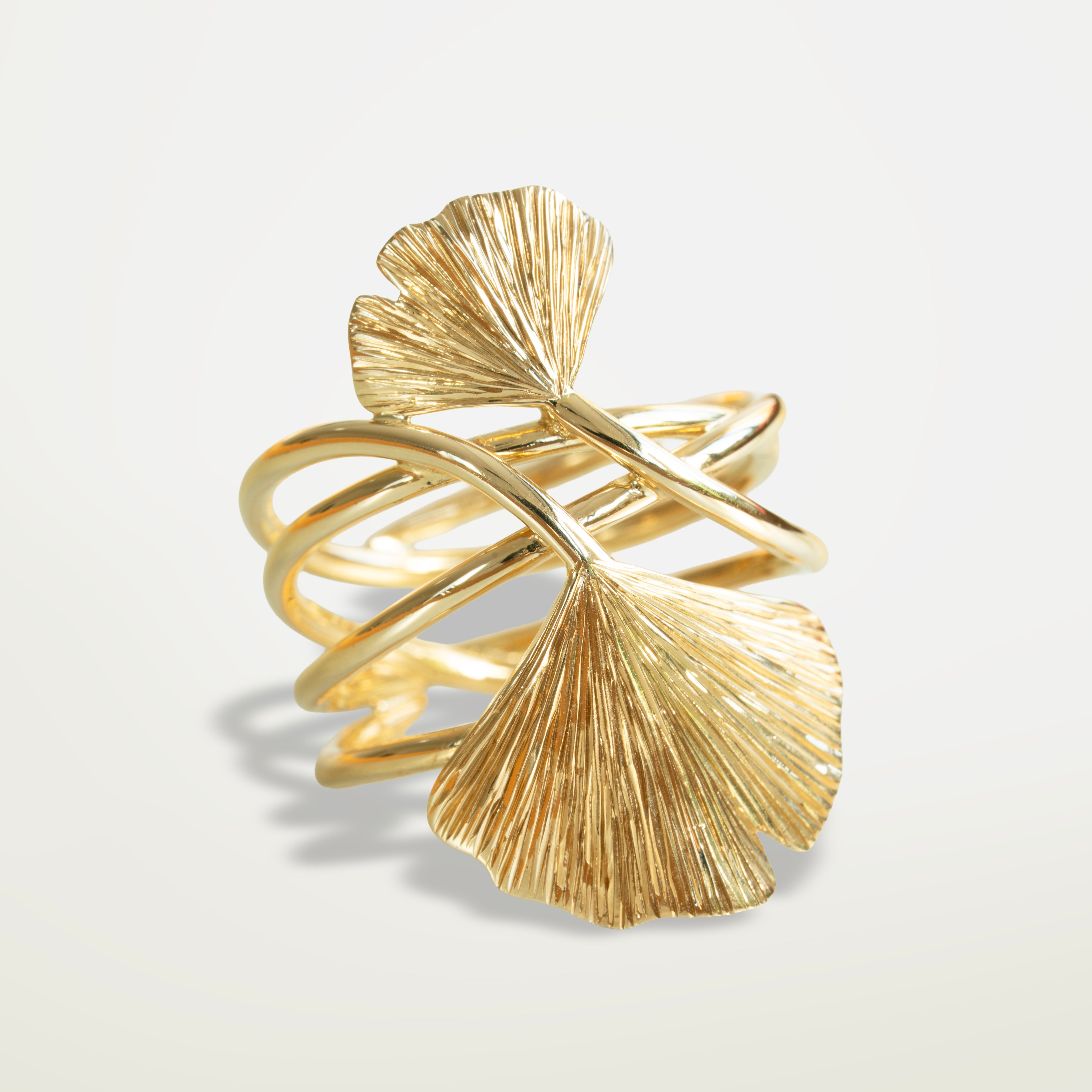 Gingko Band Ring