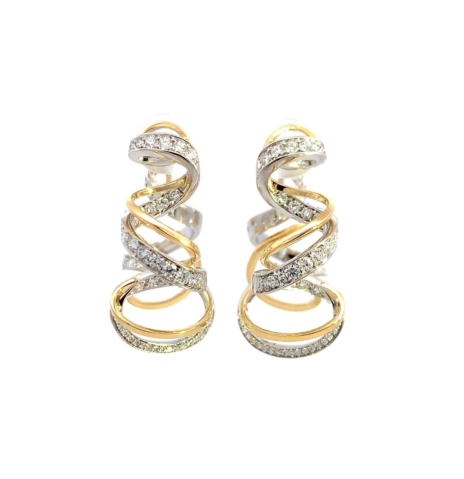 Spiral Ribbon Diamonds