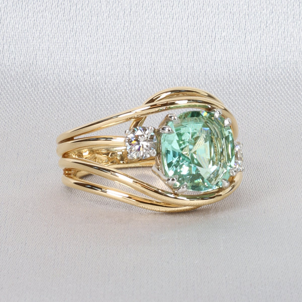 Turquoise tourmaline