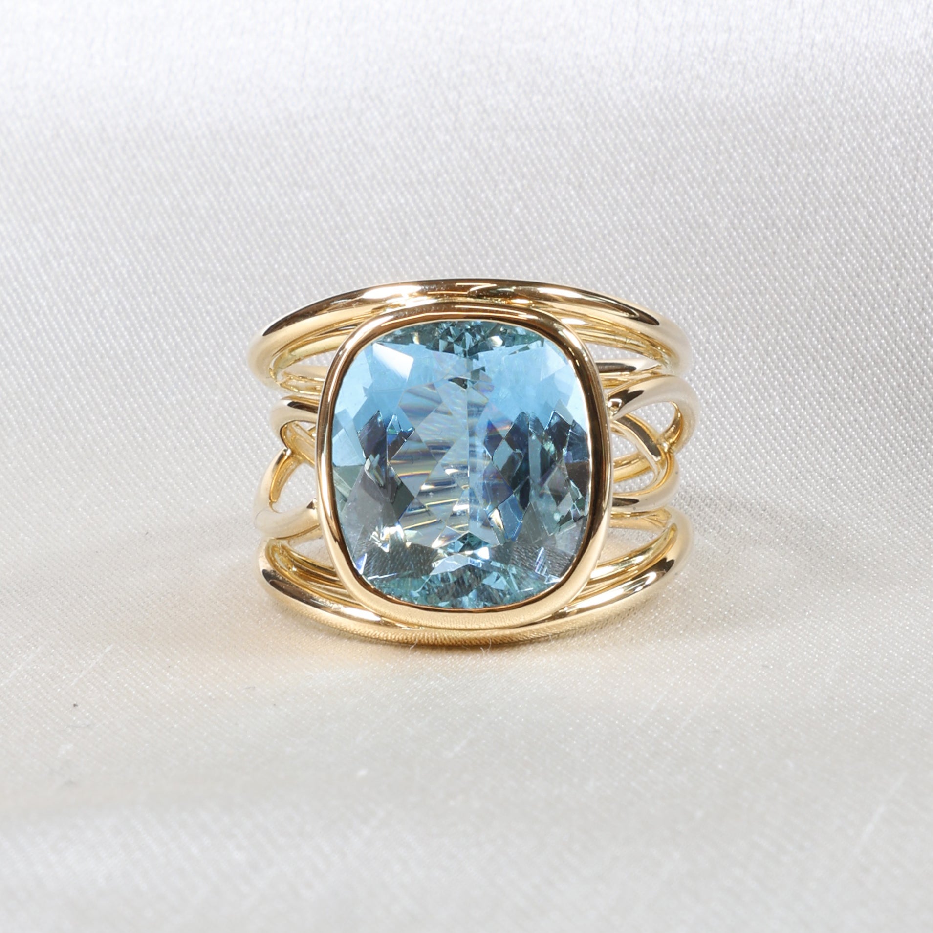 Aquamarine Ring