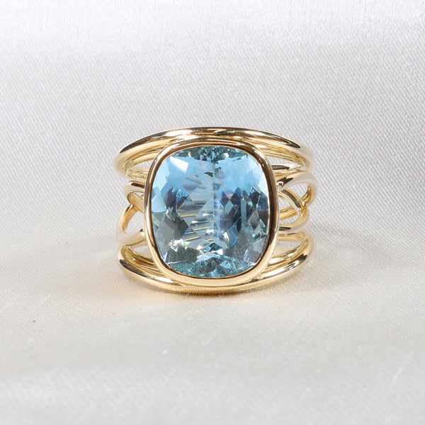 Aquamarine Ring