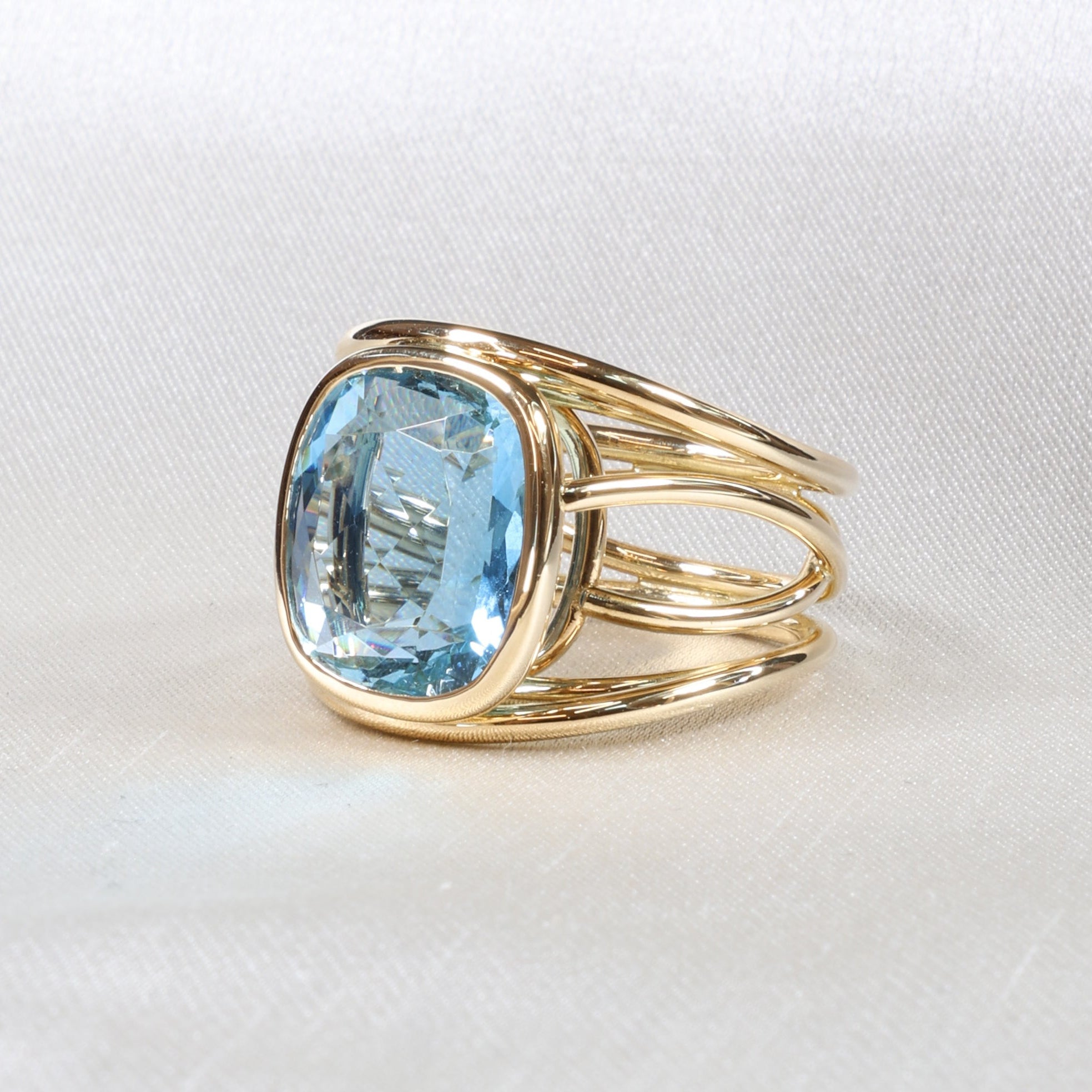 Aquamarine Ring