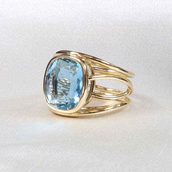 Aquamarine Ring