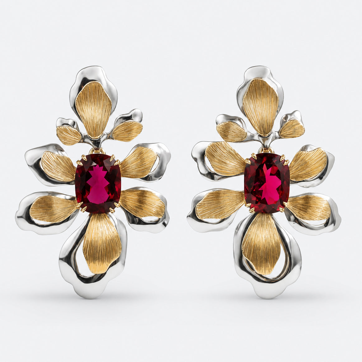 Rubellite Earrings