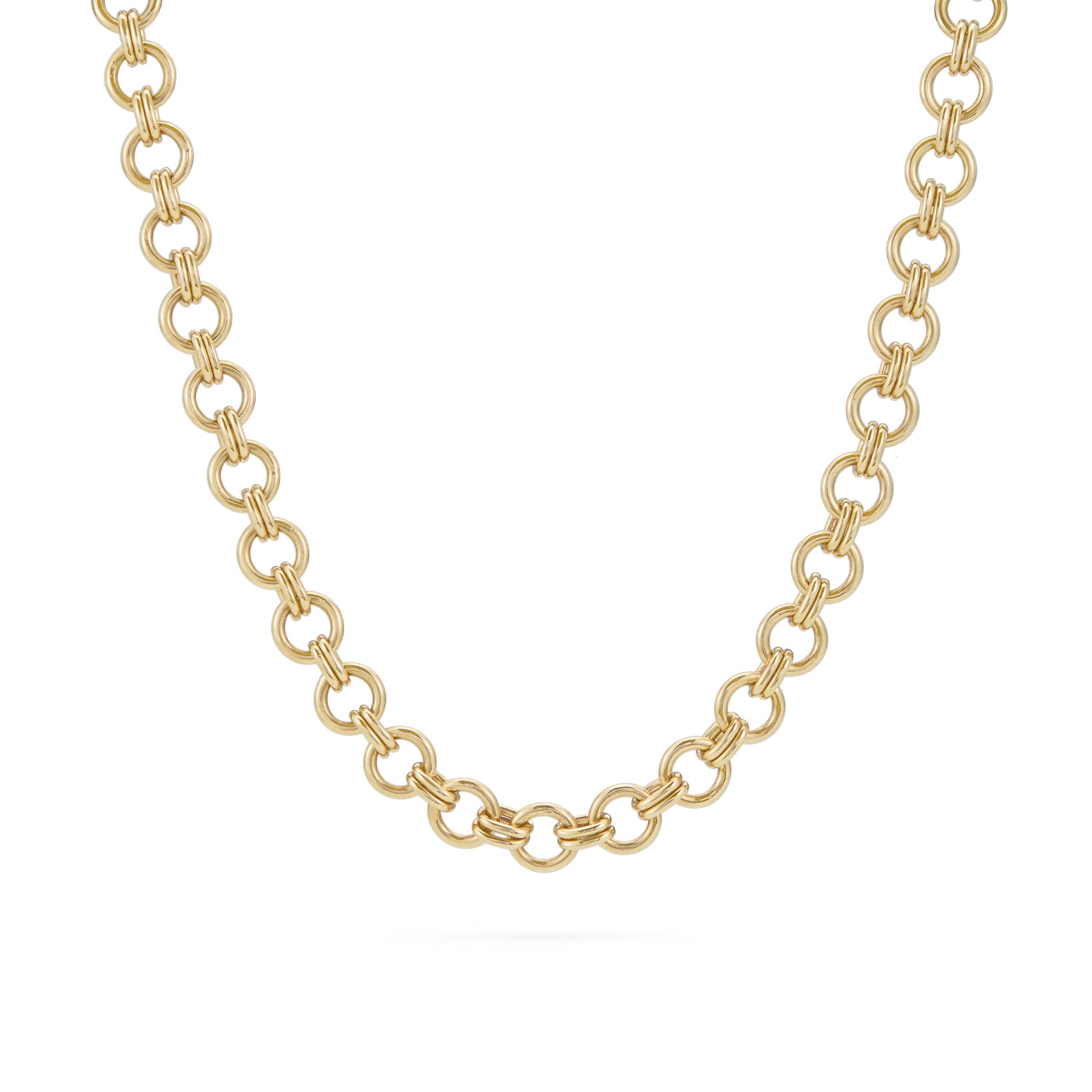 Coralie van Caloen Luxury Fine Jewellery Brussels - Link Chain, 18K yellow gold