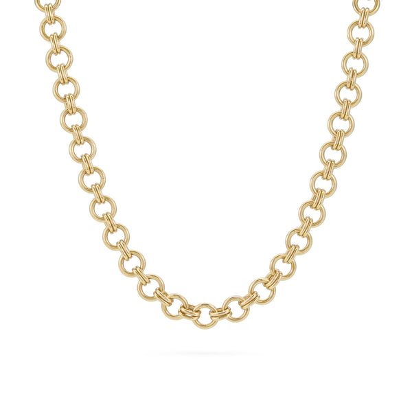 Coralie van Caloen Luxury Fine Jewellery Brussels - Link Chain, 18K yellow gold