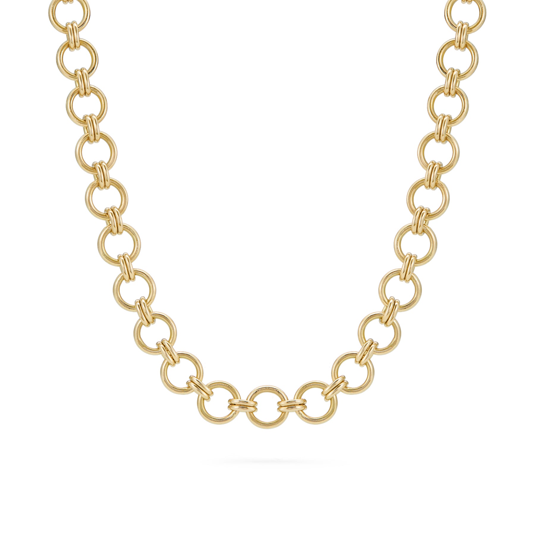 Coralie van Caloen Luxury Fine Jewellery Brussels - Link Chain, 18K yellow gold