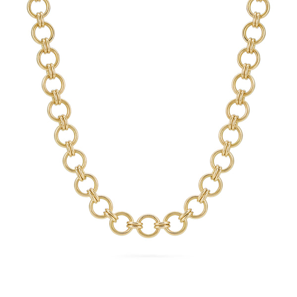 Coralie van Caloen Luxury Fine Jewellery Brussels - Link Chain, 18K yellow gold