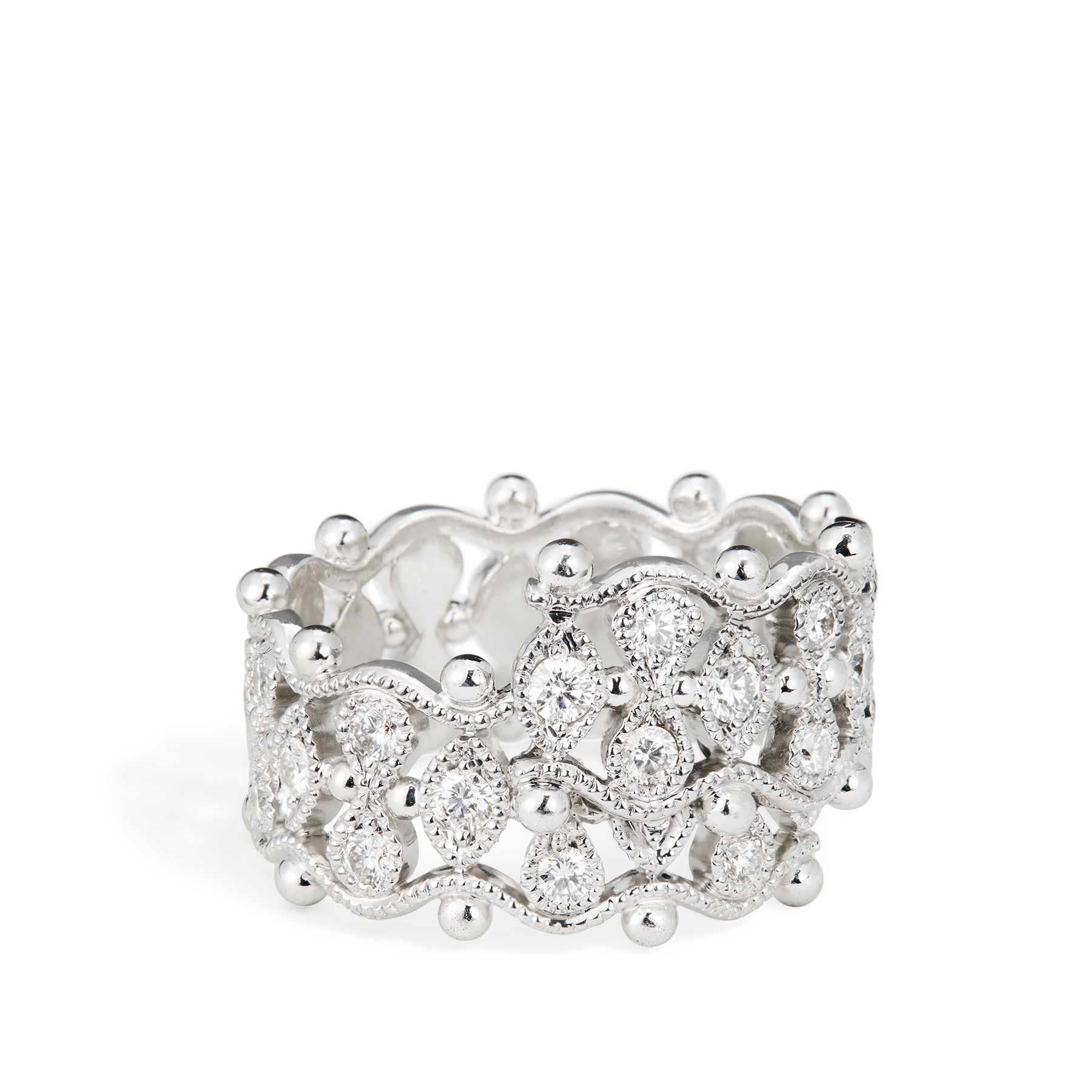 Lace Ring, Diamonds