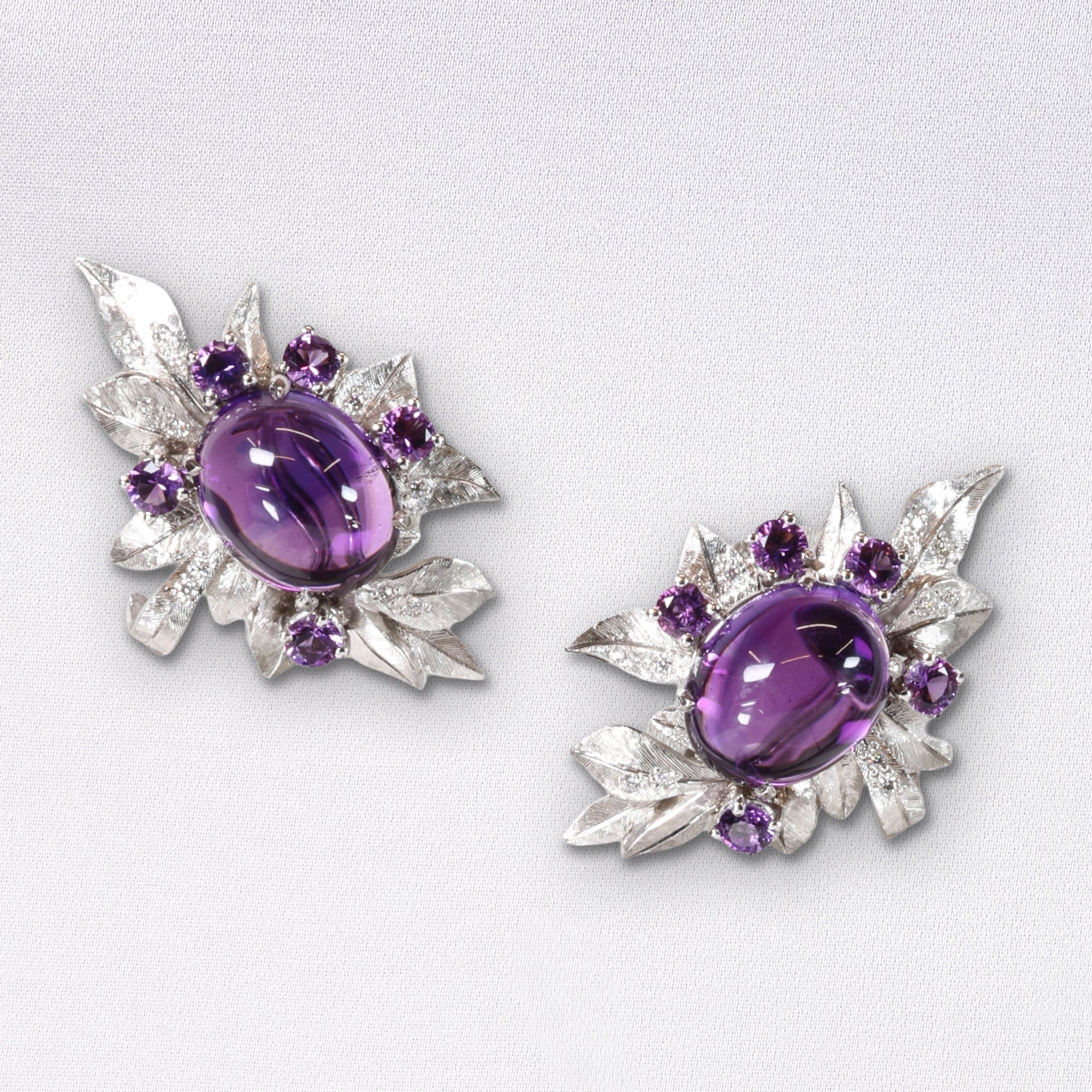 Amethyst and Diamonds