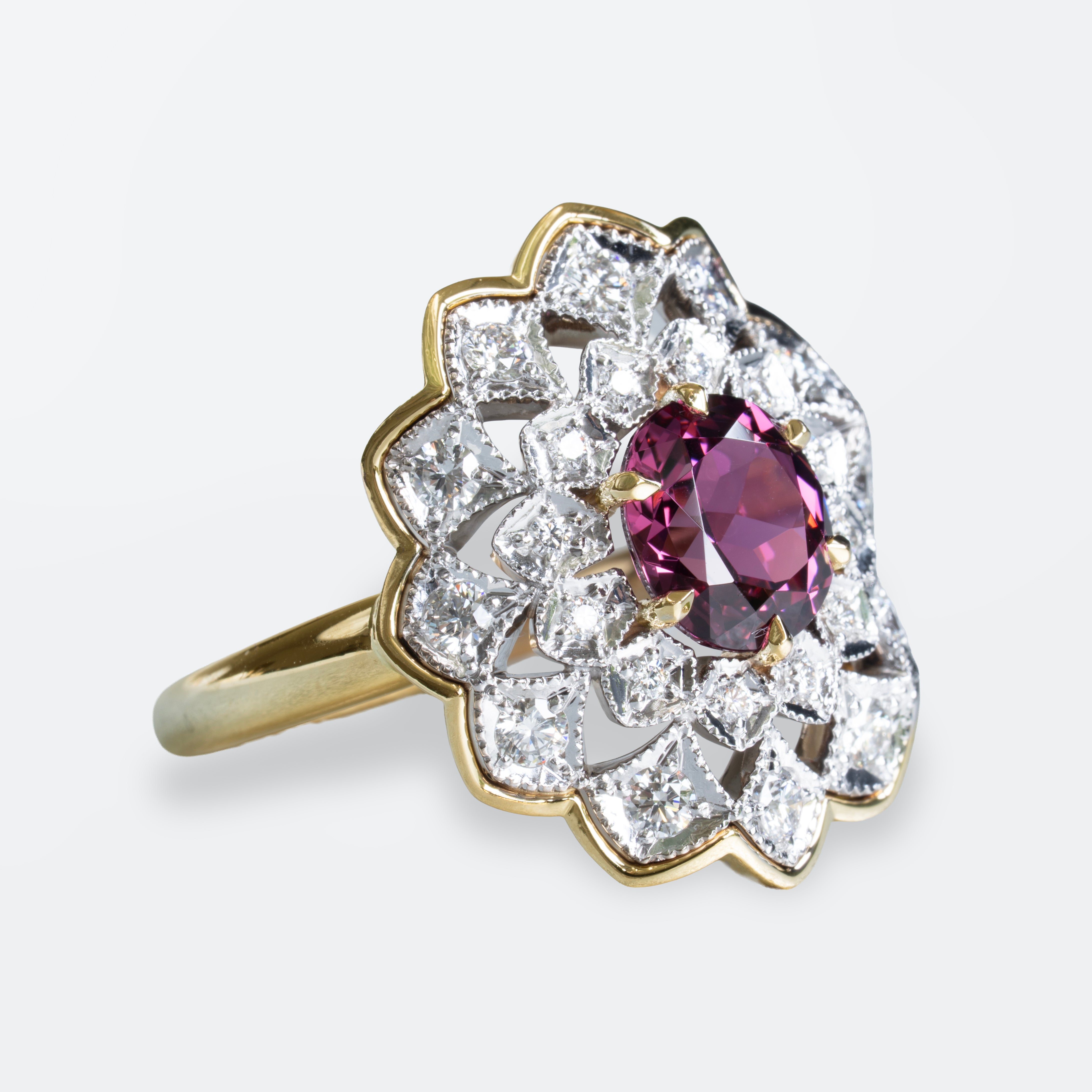 Astra Ring Garnet