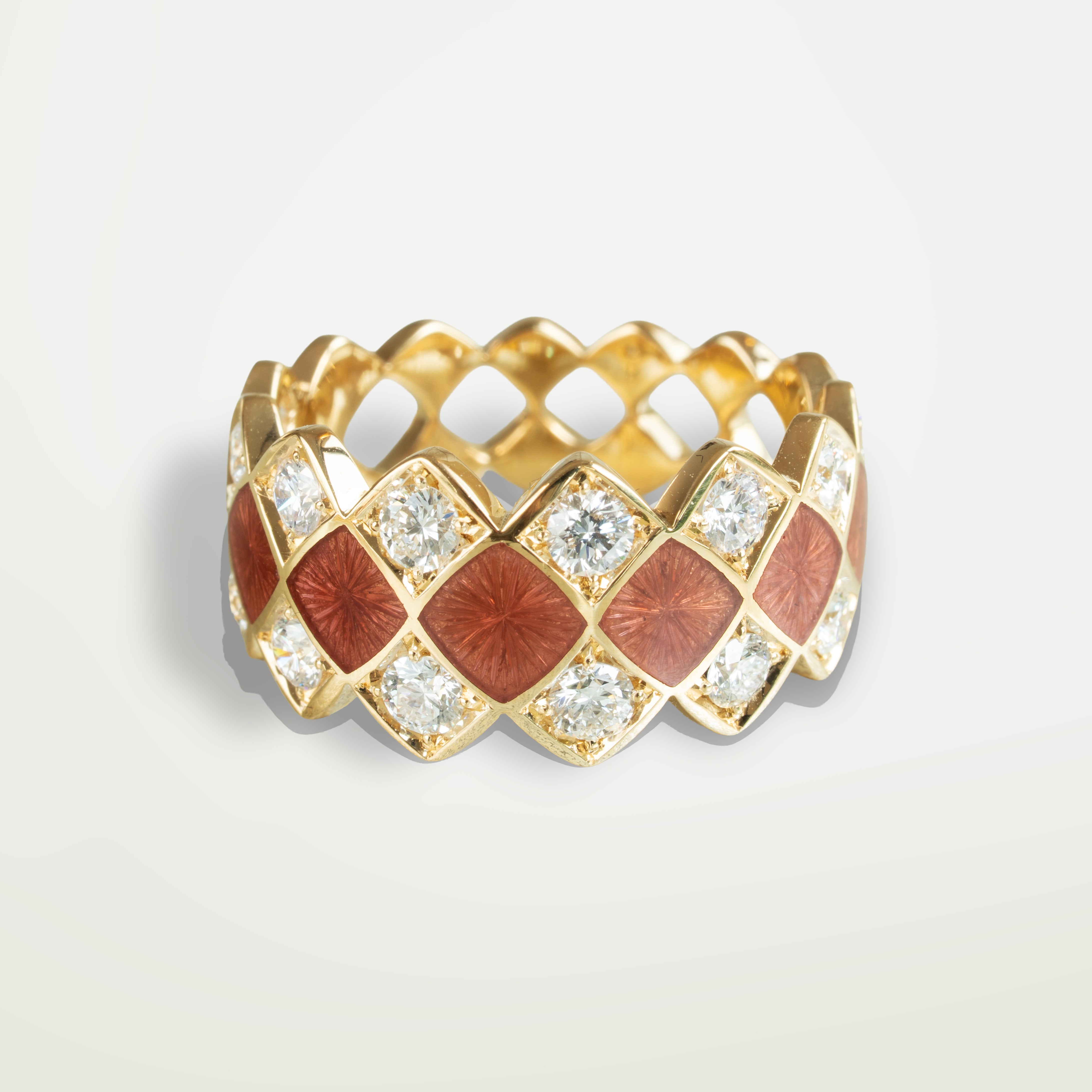 Mosaïc Ring Terracotta