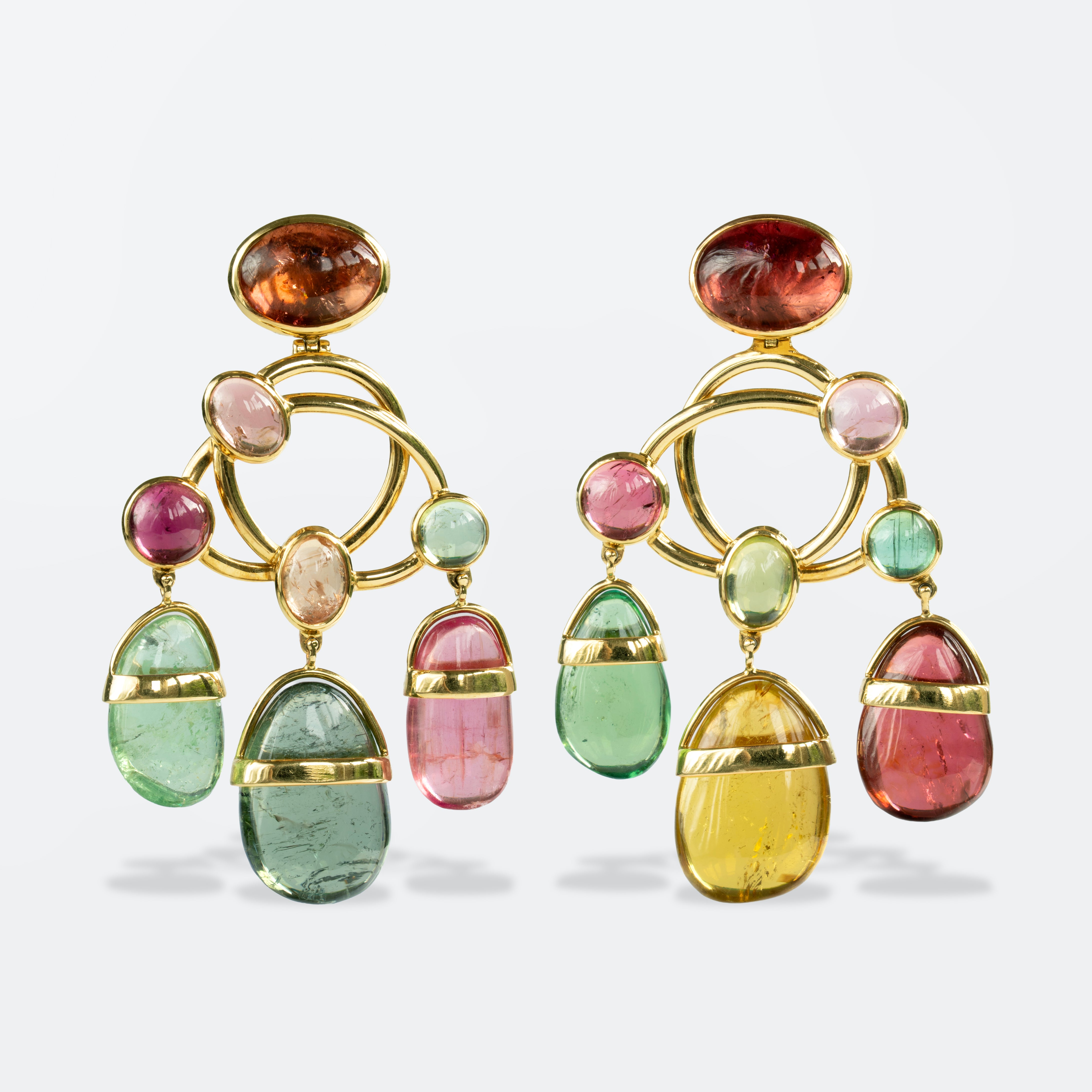 Tourmalines Cabochons Chandeliers