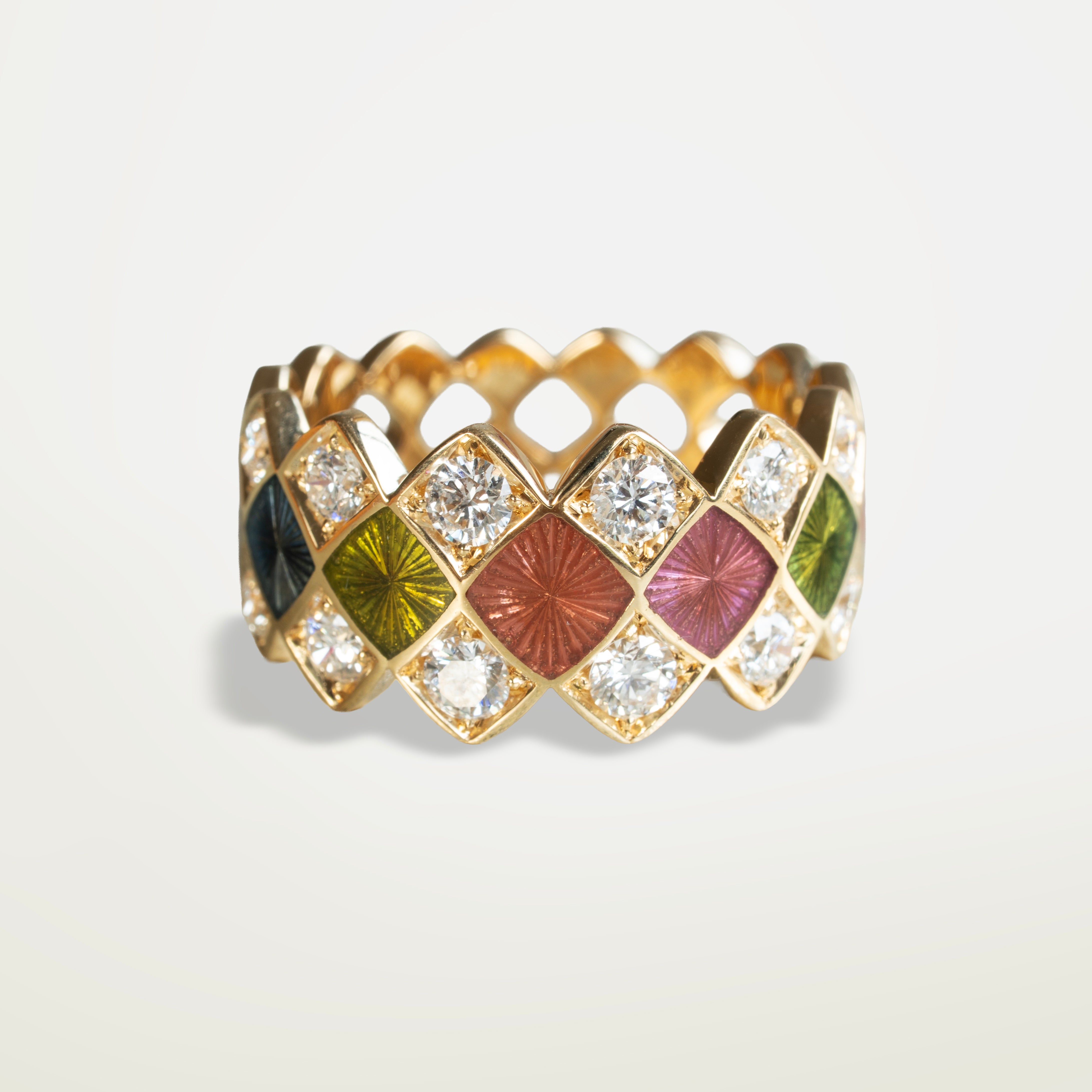Mosaïc Ring Multicolor