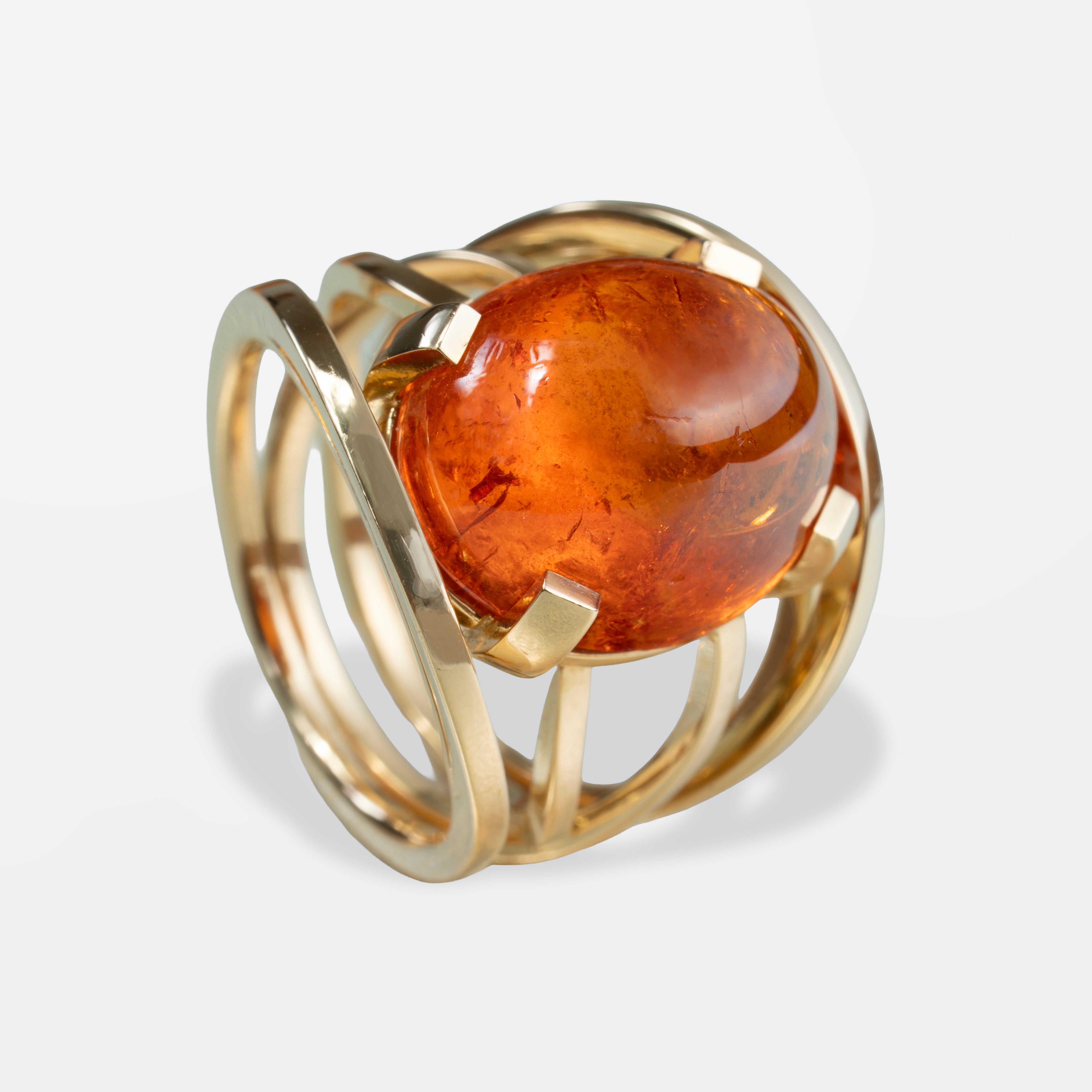 Volute Mandarin Cabochon
