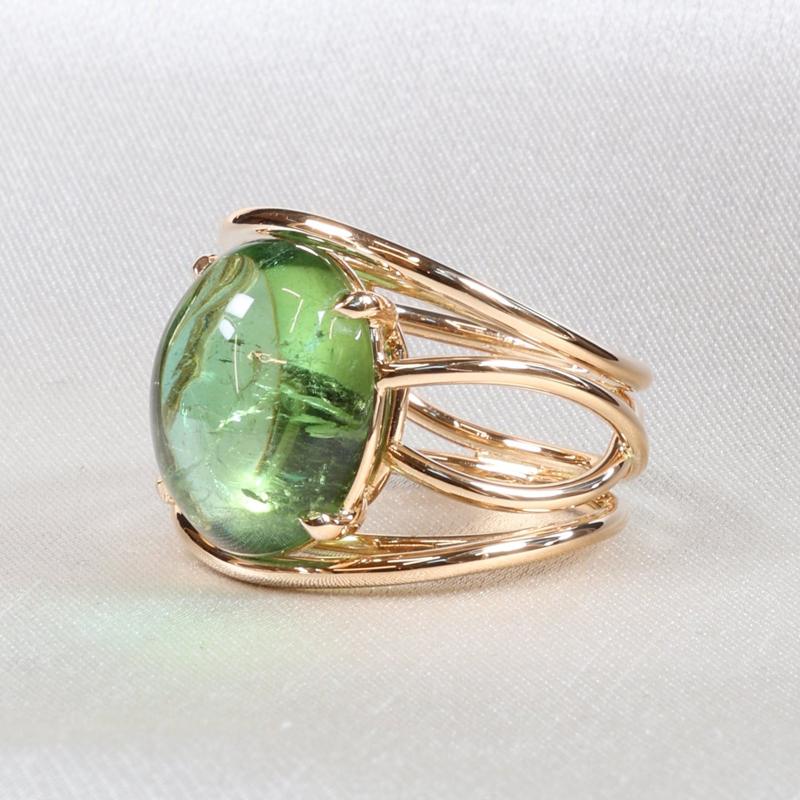 Volute Cabochon Tourmaline