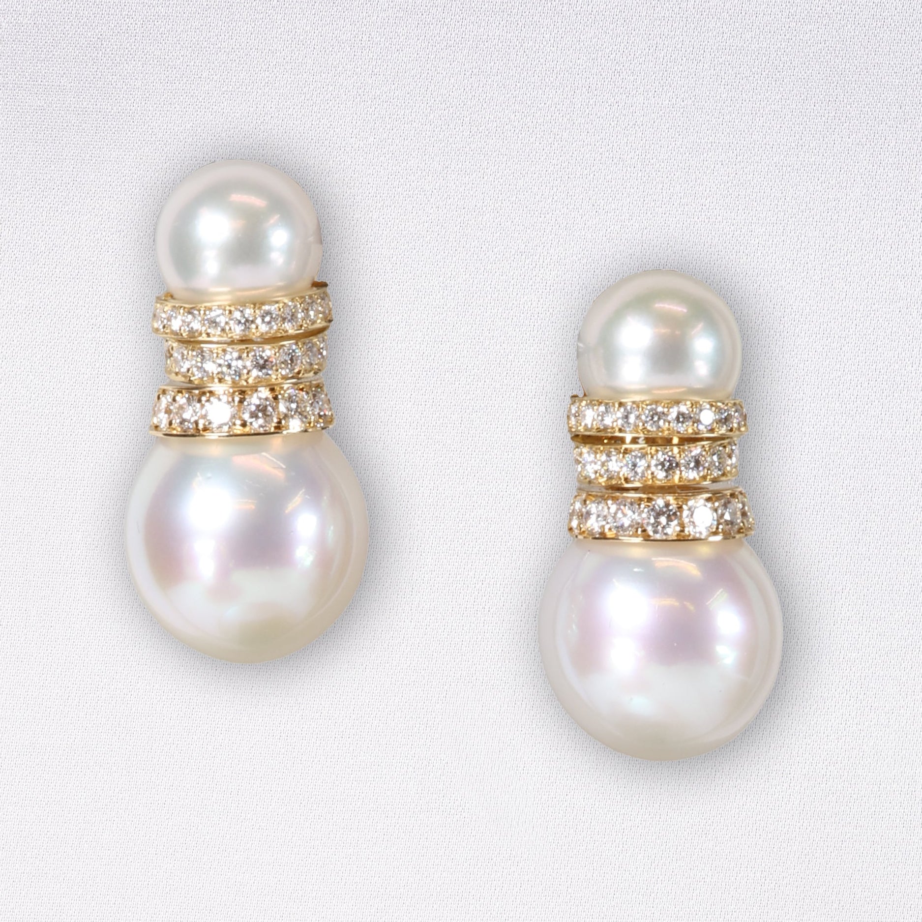 Pearl earrings