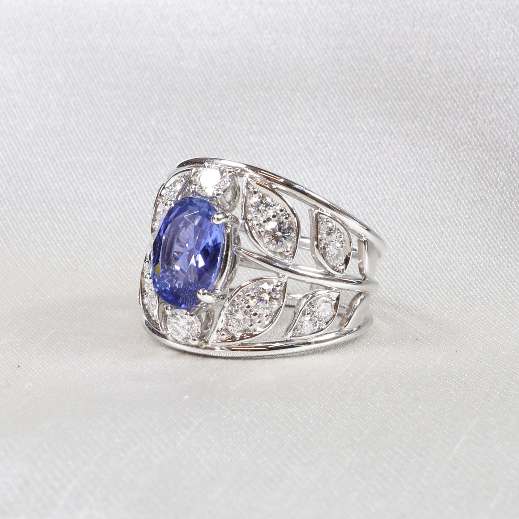 Diamond and Sapphire Ring
