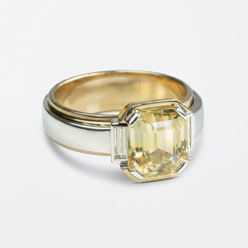 No Heat Yellow Sapphire