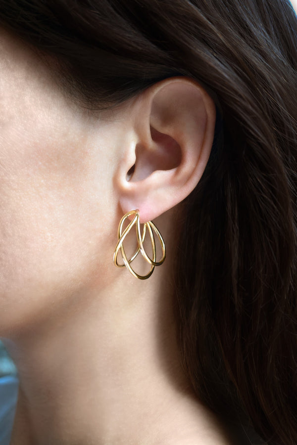 Triple Hoops Earrings