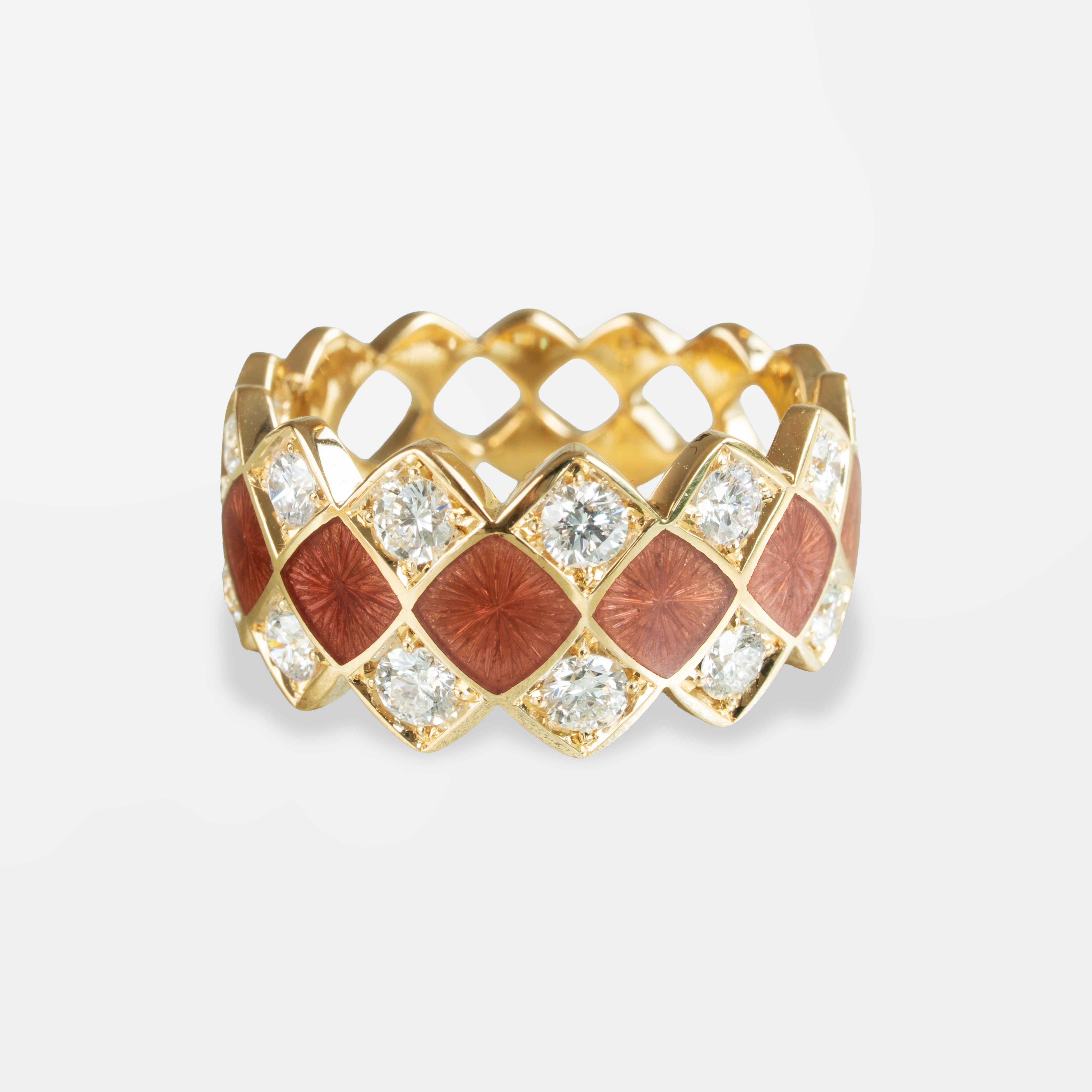 Mosaïc Ring Terracotta