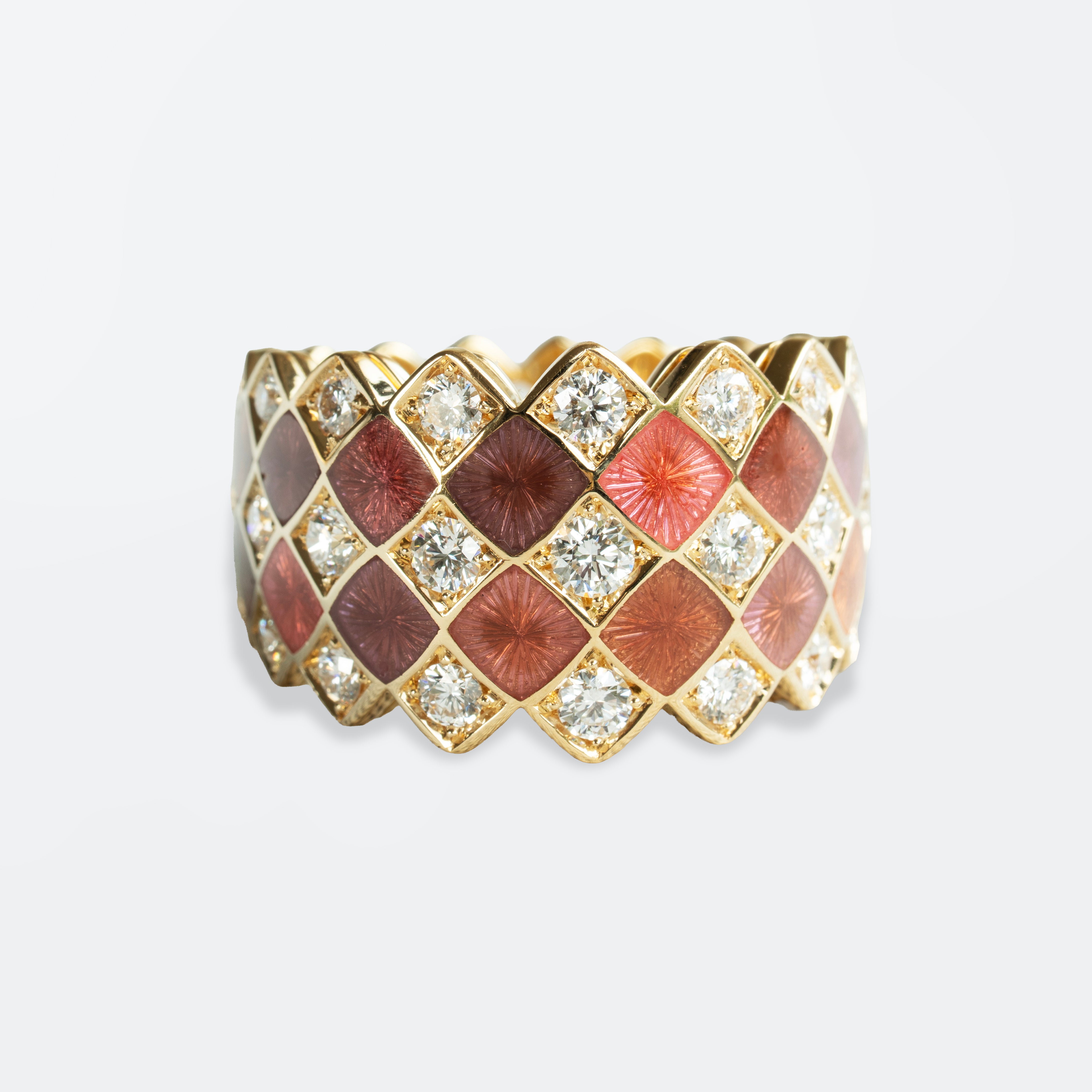 Mosaïc Ring Terracotta Multicolour